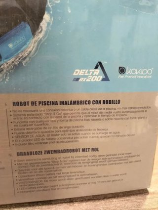 Kokido Delta RX 200 Robot Limpiafondos Piscina