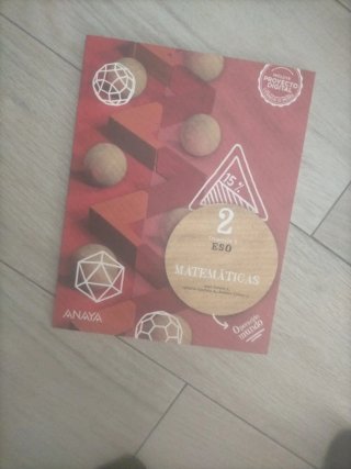Libro matemáticas 3 trimestre 2 eso anaya