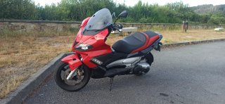 Gilera Nexus 500 sp Maxi Scooter Roja y Negra