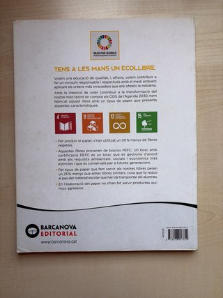 Llibre llengua catalana 2º batxillerat. Barcanova