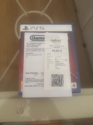 Marvel Spider-Man 2 PS5 nuevo sin estrenar
