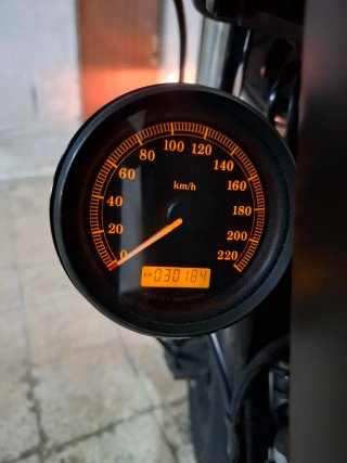 Harley Davidson Sportster 883 XL Iron Negro mate