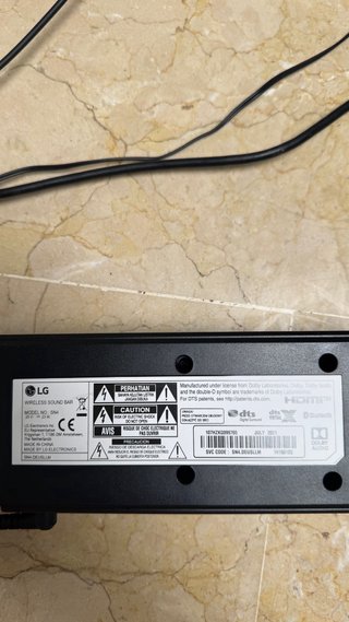 Barra Sonido LG SN4 2.1 + Subwoofer 300W