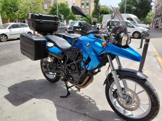 BMW GS 650 800cc Azul