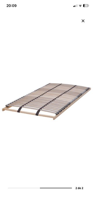 Estructura Cama Ikea con Somier