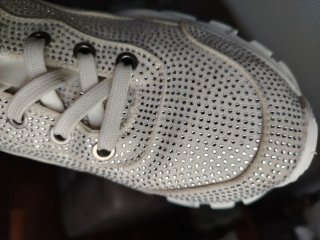 Sneakers Max Mara Bianche Glitter