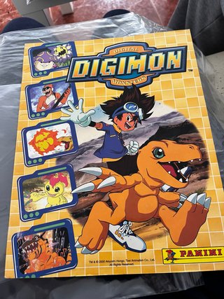 Álbum Panini Digimon Digital Monsters 2000