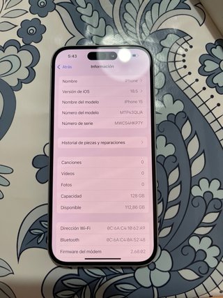 iPhone 15 128GB