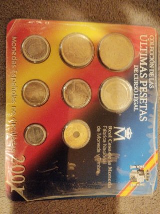 Colección Últimas Pesetas Curso Legal