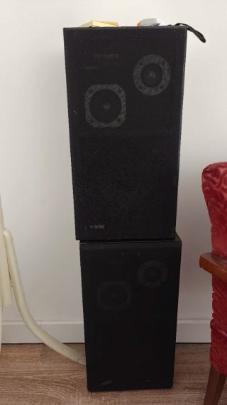 Vendo excelente lote completo de equipo de música