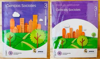 Libros de texto de 3º Primaria (forrados)
