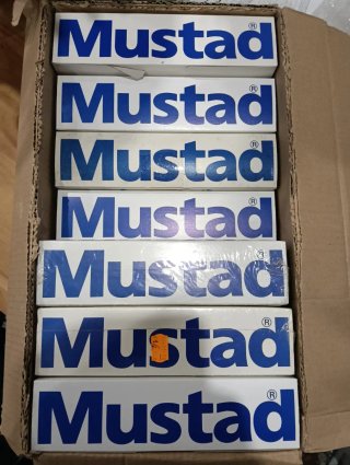 Mustad 10/0 u.  10 unidades)