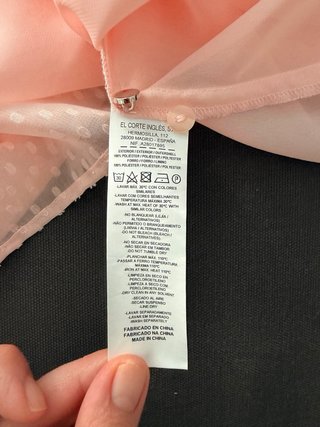 Blusa Antea rosa empolvado plumeti T48