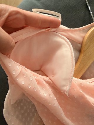 Blusa Antea rosa empolvado plumeti T48