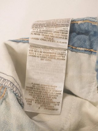Shorts Levi’s vintage originali USA in denim donna - taglia W31 #1086