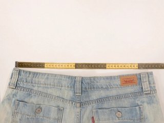 Shorts Levi’s vintage originali USA in denim donna - taglia W31 #1086