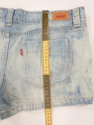 Shorts Levi’s vintage originali USA in denim donna - taglia W31 #1086
