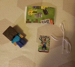 Kinder Joy Minecraft Steve