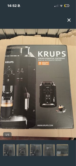 Cafetera Krups EA8100 Automática
