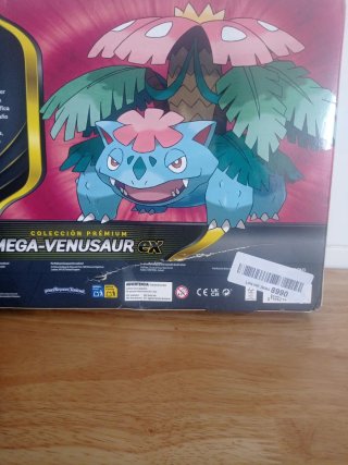 Caja Pokémon Mega Venusaur EX