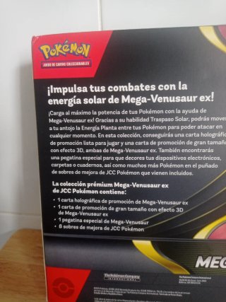Caja Pokémon Mega Venusaur EX