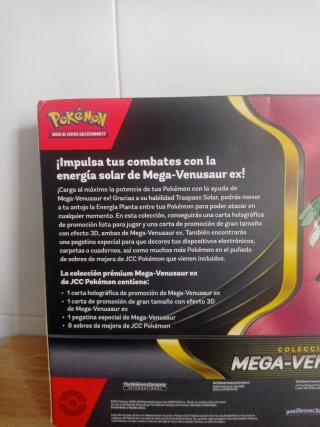 Caja Pokémon Mega Venusaur EX