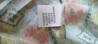 Vestido largo vaquero estampado Talla S