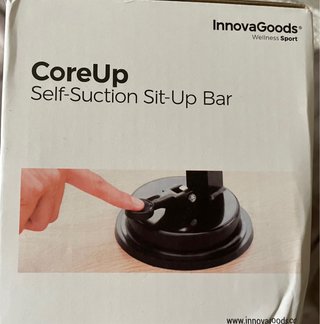 Barra de abdominales CoreUp con ventosa