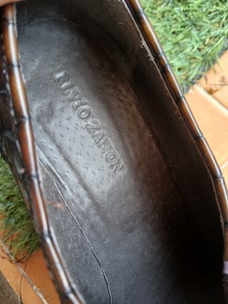 Mocasines Marrones Cocodrilo