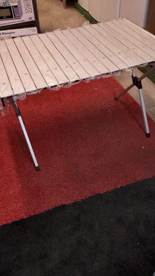 Mesa plegable ALU-ROLL. 2a OPORTUNITAT.