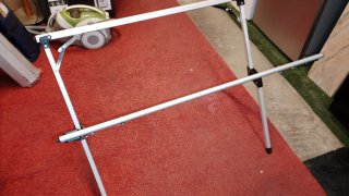 Mesa plegable ALU-ROLL. 2a OPORTUNITAT.