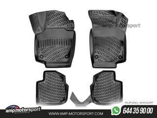 ALFOMBRILLAS DE GOMA RIZLINE PARA SEAT TOLEDO 2012--