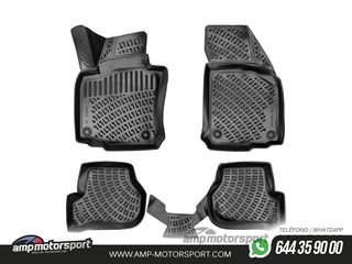 ALFOMBRILLAS DE GOMA RIZLINE PARA VOLKSWAGEN JETTA 2005-2010