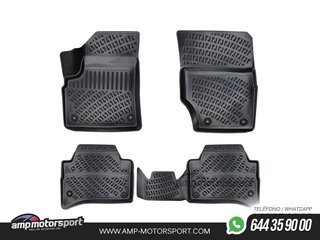 ALFOMBRILLAS DE GOMA RIZLINE PARA VOLKSWAGEN TOUAREG 2002-2006