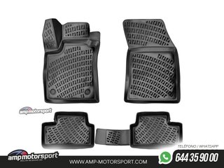 ALFOMBRILLAS DE GOMA RIZLINE PARA RENAULT MEGANE 2016--