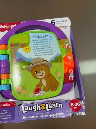 Libro Cancionero Fisher-Price Laugh & Learn
