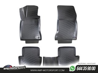 ALFOMBRILLAS DE GOMA RIZLINE PARA MERCEDES-BENZ C117/X117 2013-2019