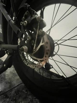 Bicicleta Eléctrica Fat Bike Negra (Nilox X5 pro)