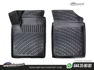 ALFOMBRILLAS DE GOMA RIZLINE PARA CITROËN BERLINGO / PEUGEOT PARTNER COMERCIAL 1998-2008