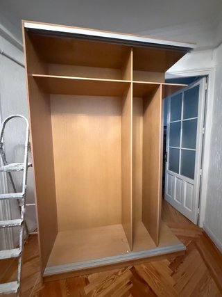 Armario grande madera y espejo