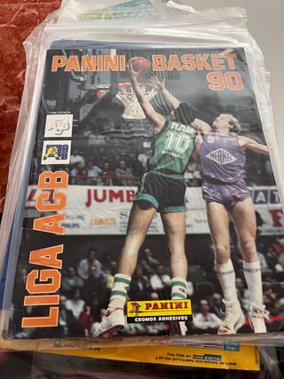 Álbum Panini Basket 90 ACB