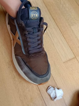 Zapatillas Munich Marrones y Grises