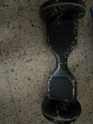 Hoverboard Negro con Diseño Rayo