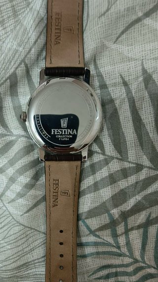Orologio Festina Uomo Argento e Marrone