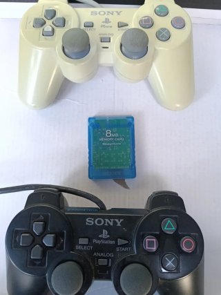 Playstation 2 Slim Plata completa mandos y juegos