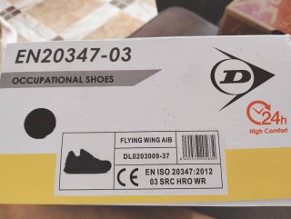 Zapatos de seguridad Dunlop EN20347-03