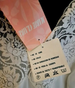 Lencería Combinación Encaje Marie Claire Talla L