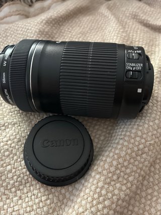 Objetivo Canon EFS 55-250mm Image Stabilizer