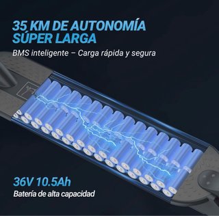 Patín Eléctrico Aovopro 35KM