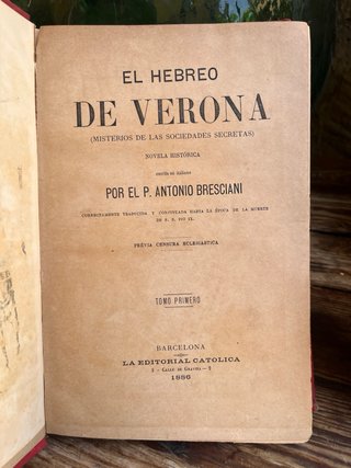El Hebreo de Verona - Siglo XIX
